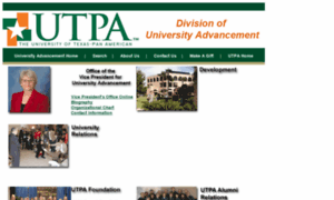 Dua.utpa.edu thumbnail