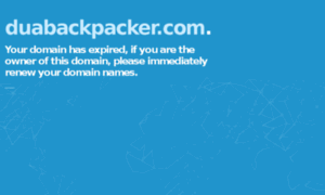 Duabackpacker.com thumbnail