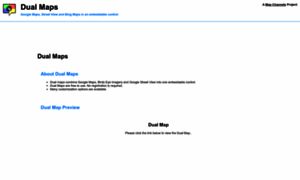 Dualmaps.com thumbnail