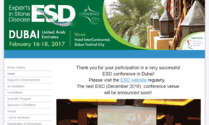 Dubai2017.esdconference.com thumbnail