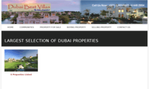 Dubaibestvillas.net thumbnail