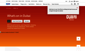 Dubaicalendar.com thumbnail