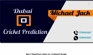 Dubaicricketprediction.com thumbnail