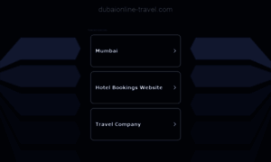 Dubaionline-travel.com thumbnail