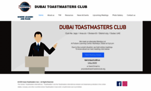 Dubaitoastmastersclub.org thumbnail