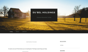 Dubelholdings.wordpress.com thumbnail