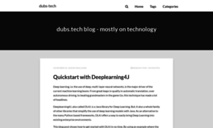 Dubs.tech thumbnail