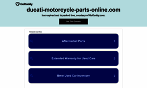 Ducati-motorcycle-parts-online.com thumbnail