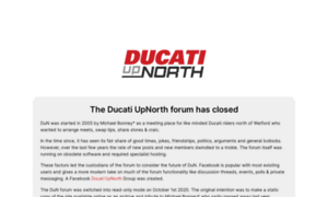 Ducati-upnorth.com thumbnail