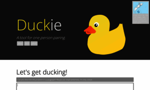 Duckie.me thumbnail