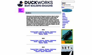 Duckworksmagazine.com thumbnail