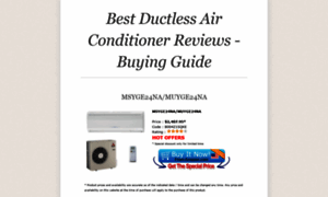 Ductlessairconditioner-reviews.blogspot.com thumbnail