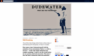 Dudewater.blogspot.com thumbnail