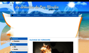 Dudomainedepuymoulin.chiens-de-france.com thumbnail