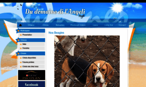 Dudomainedilangeli.chiens-de-france.com thumbnail