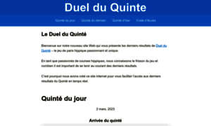 Duelduquinte.fr thumbnail