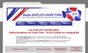 Duflot-dom-tom.fr thumbnail