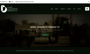 Dukeconcrete.com thumbnail