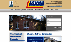 Dukeconstructioninc.net thumbnail