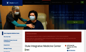Dukeintegrativemedicine.org thumbnail