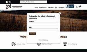 Dukeswiremesh.com thumbnail