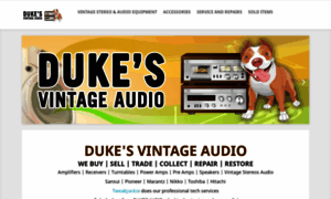 Dukevintageaudio.com thumbnail