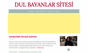 Dulbayan.arayanlar.org thumbnail