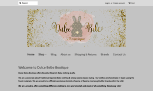 Dulcebebeboutique.com thumbnail