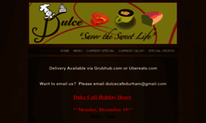 Dulcecafedurham.com thumbnail