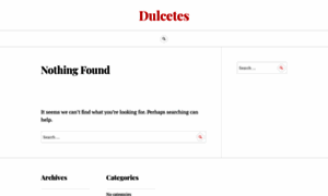 Dulcetes.com thumbnail