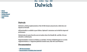 Dulwich.io thumbnail
