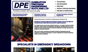 Dumbartonprecisionengineeringltd.co.uk thumbnail