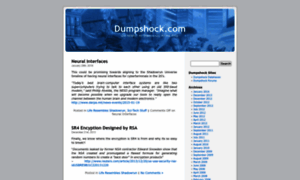 Dumpshock.com thumbnail
