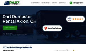 Dumpsterrentalakronoh.com thumbnail