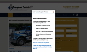 Dumpsterrentalct.com thumbnail
