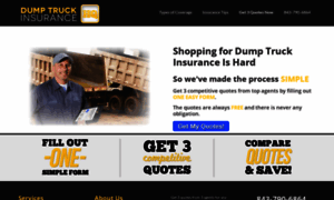 Dumptruckinsurancehq.com thumbnail