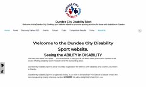 Dundeedisabilitysport.co.uk thumbnail