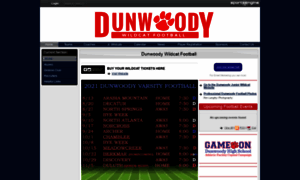 Dunwoodywildcatfootball.net thumbnail