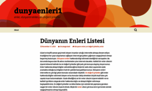 Dunyaenleri1.wordpress.com thumbnail