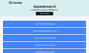 Dupaubouw.nl thumbnail