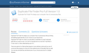 Duplicate-file-finder-pro-full-version.software.informer.com thumbnail