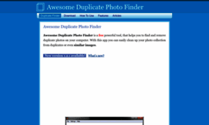 Duplicate-finder.com thumbnail