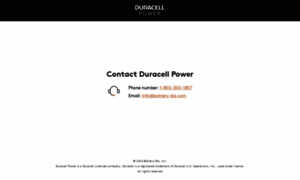 Duracellpower.com thumbnail