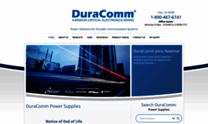 Duracomm.com thumbnail