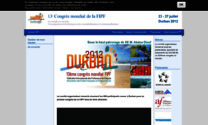 Durban2012.fipf.org thumbnail