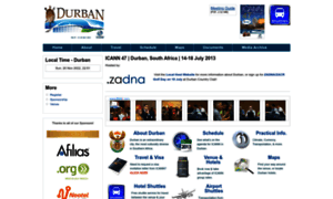 Durban47.icann.org thumbnail