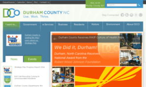 Durhamcountync.gov thumbnail