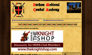 Durhammedievalcombatacademy.org thumbnail