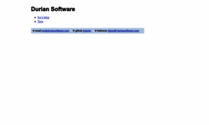 Duriansoftware.com thumbnail