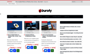 Durofy.com thumbnail